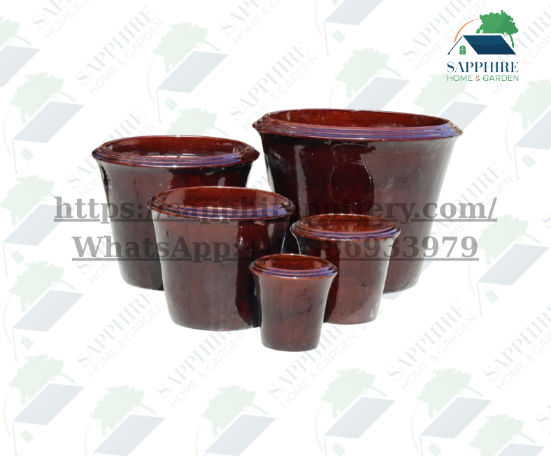 SAP2526941 - Brown Glazed - Set of 5